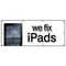 Signmission WE FIX IPADS BANNER SIGN batteries screen smartphones repair iphones B-96 We Fix Ipads - alternate 1